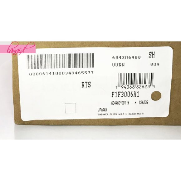 Steve Madden Jparka Sneakers Black Zebra Shiny Iridescent Holographic Mermaid 5 - Picture 10 of 11